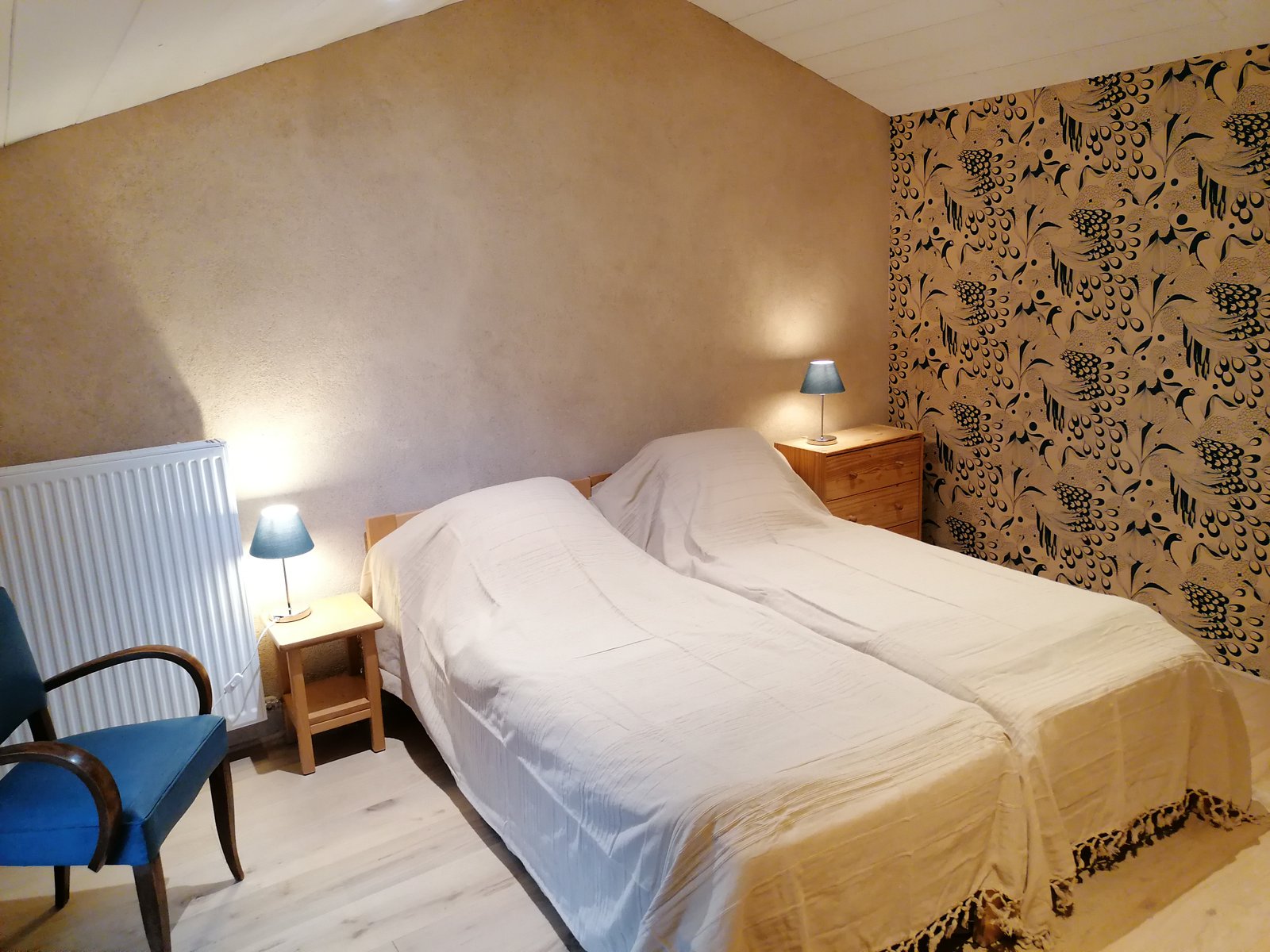 Le Gîte des Fayettes, chambre aux Oiseaux