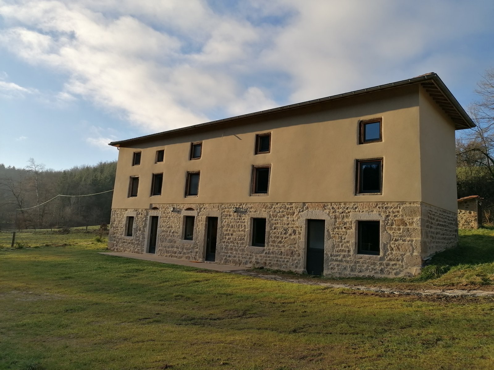 Le Gîte des Fayettes, vue extérieure de la maison